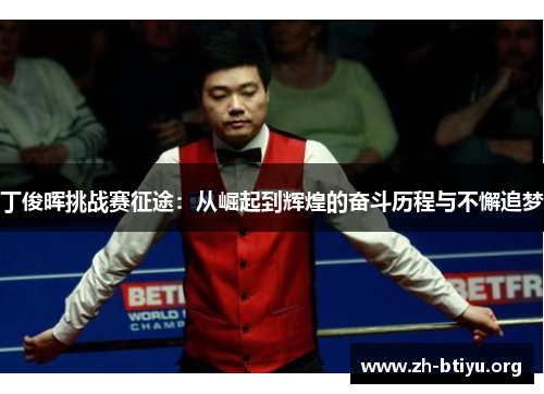 丁俊晖挑战赛征途：从崛起到辉煌的奋斗历程与不懈追梦