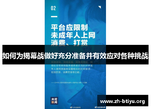 如何为揭幕战做好充分准备并有效应对各种挑战