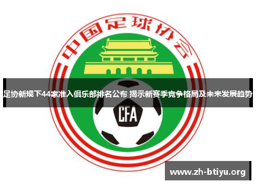 足协新规下44家准入俱乐部排名公布 揭示新赛季竞争格局及未来发展趋势